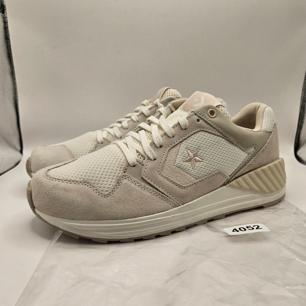 CONVERSE MEN'S 10 WAVE TRAINER VINTAGE WHITE CREAM LOW TOP SNEAKER NWOB A13462C